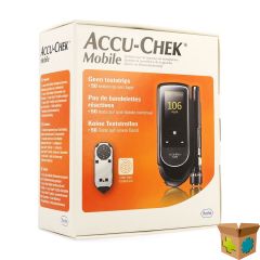 ACCU CHEK MOBILE STARTKIT (50TESTS+METER+PRIKKER)