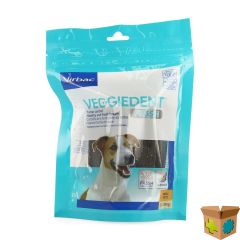 VEGGIEDENT HOND <10KG KAUWREEP 15