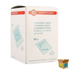 NOBA KP STERIEL 12PL 5,0CMX 5,0CM INDIV.60 9320190