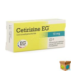 CETIRIZINE EG TABL 7X10MG
