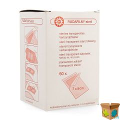 NOBA RUDAFILM STERIEL TRANSP 7CMX 5CM 50 9280321