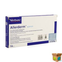 ALLERDERM SPOT-ON PIPET 6X2ML