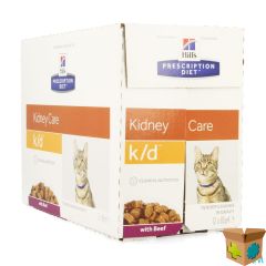 PRESCRIPTION DIET FELINE K/D BEEF 12X85G