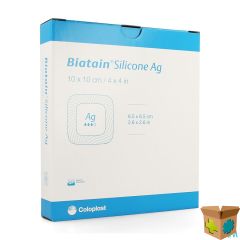BIATAIN SILICONE AG 10CMX10CM 5 39637