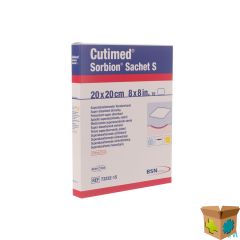 CUTIMED SORBION ZAKJE S 20X20CM 10
