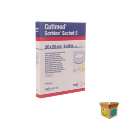 CUTIMED SORBION ZAKJE S 20X20CM 10
