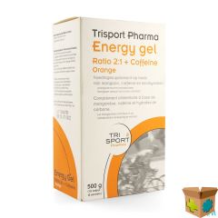 TRISPORT ENERGY GEL + COFFEINE ORANGE 10