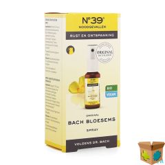 BACHBLOESEM BIO N39 NOODGEVALLEN SPRAY 20ML