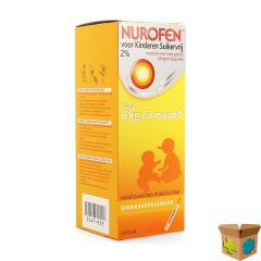 NUROFEN KIND SINAAS SUSP SUIKERVRIJ 200ML