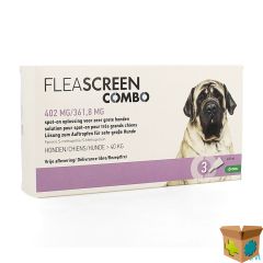FLEASCREEN COMBO 402MG/361,8MG SPOT ON HOND PIP. 3