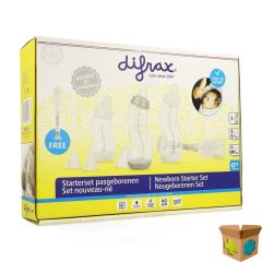 DIFRAX STARTERSSET FLESSENBORSTEL NEUTRAAL