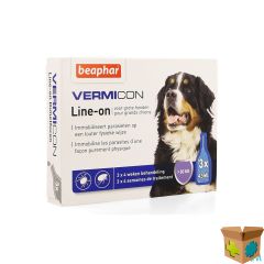 BEAPHAR VERMICON LINE-ON GROTE HOND 3X4,5ML