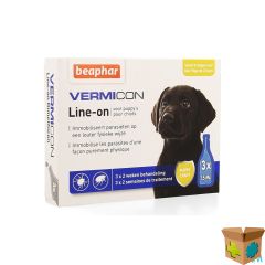 BEAPHAR VERMICON LINE-ON PUPPY 3X1,5ML