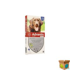 ADVANTIX 400/2000 HONDEN 25<40KG FL 6X4,0ML