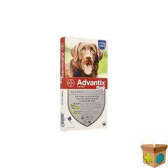 ADVANTIX 400/2000 HONDEN 25<40KG FL 6X4,0ML