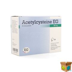 ACETYLCYSTEINE EG 600MG GRAN. VR DRANK ZAKJE 30