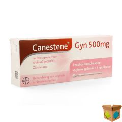 CANESTENE GYN 500MG ZACHTE CAPS VAG.GEBR.1+APPLIC
