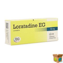 LORATADINE EG 10 MG TABL 30 X 10 MG