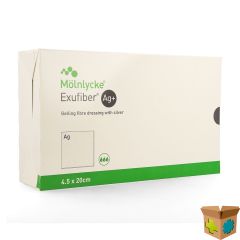 EXUFIBER AG GEL.FIBRE DRESSING STER WIEK 4,5X20 10