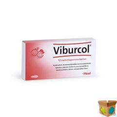 VIBURCOL NF SUPPO 12 HEEL