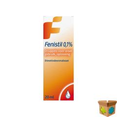 FENISTIL 0,1% DRINKBARE OPL 1MG/ML GUTT 20ML