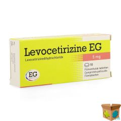 LEVOCETIRIZINE EG 5 MG FILMOMH TABL 10