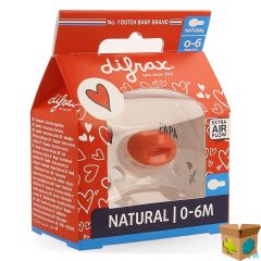 DIFRAX FOPSPEEN NATURAL 0-6M I LOVE