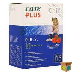 CARE PLUS ORS KIDS RASPBERRY ZAKJE 10X5,3G