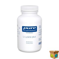 PURE ENCAPSULATIONS L-LYSINE PLUS AMINOZ. CAPS 90