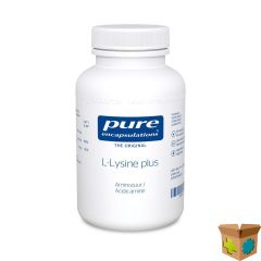 PURE ENCAPSULATIONS L-LYSINE PLUS AMINOZ. CAPS 90
