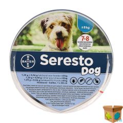 SERESTO DOG 1,25G +0,56G HALSBAND < 8KG