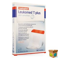 LEUKOMED T PLUS SKIN SENS. 8CMX10CM 5 7617801