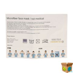 MASKERS HERBRUIKBAAR MICROFIBER 1