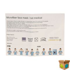 MASKERS HERBRUIKBAAR MICROFIBER 1