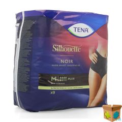 TENA SILHOUETTE PLUS NOIR HIGH WAIST M 9 703081