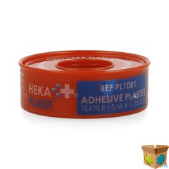 HEKAPLAST TEXTIEL HECHTPLEISTER 5MX1,25CM RING 1