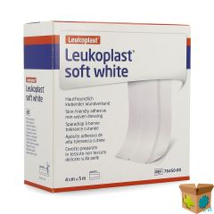 LEUKOPLAST SOFT WHITE 4CMX5M