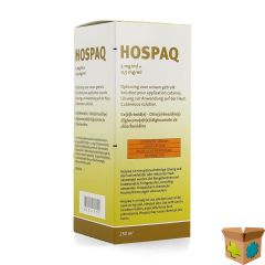 HOSPAQ 5MG/ML + 0,5MG/ML OPL CUTAAN 1X250ML