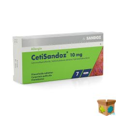 CETISANDOZ SANDOZ COMP 7 X 10 MG