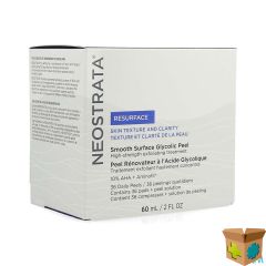 NEOSTRATA SMOOTH SURFACE GLYCOL.PEEL PADS 36+ 60ML