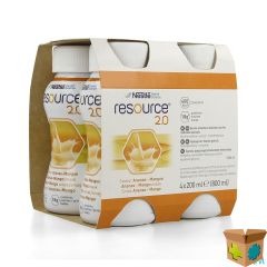 RESOURCE 2.0 ANANAS-MANGO 4X200ML 12314415