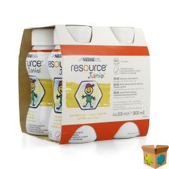 RESOURCE JUNIOR VANILLE NF 4X200ML