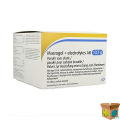 MACROGOL+ELECTROLYTES AB 13,7G PDR OPL ZAKJE 50