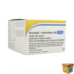 MACROGOL+ELECTROLYTES AB 13,7G PDR OPL ZAKJE 50