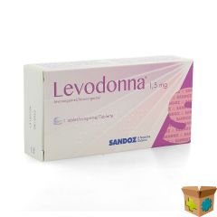 LEVODONNA 1,5 MG SANDOZ COMP 1 X 1,5 MG