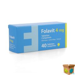 FOLAVIT 4MG COMP 40 X 4MG NF VERV.1351394