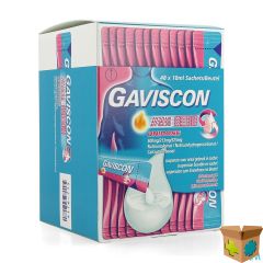 GAVISCON ANTIZUUR-ANTIREFLUX ORALE SUSP ZAKJE 48