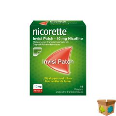 NICORETTE INVISI 10 MG PATCH 14