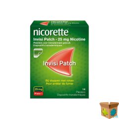 NICORETTE INVISI 25 MG PATCH 14