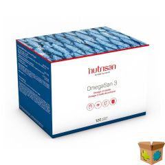 OMEGASAN 3 SOFTGELS 120 NUTRISAN